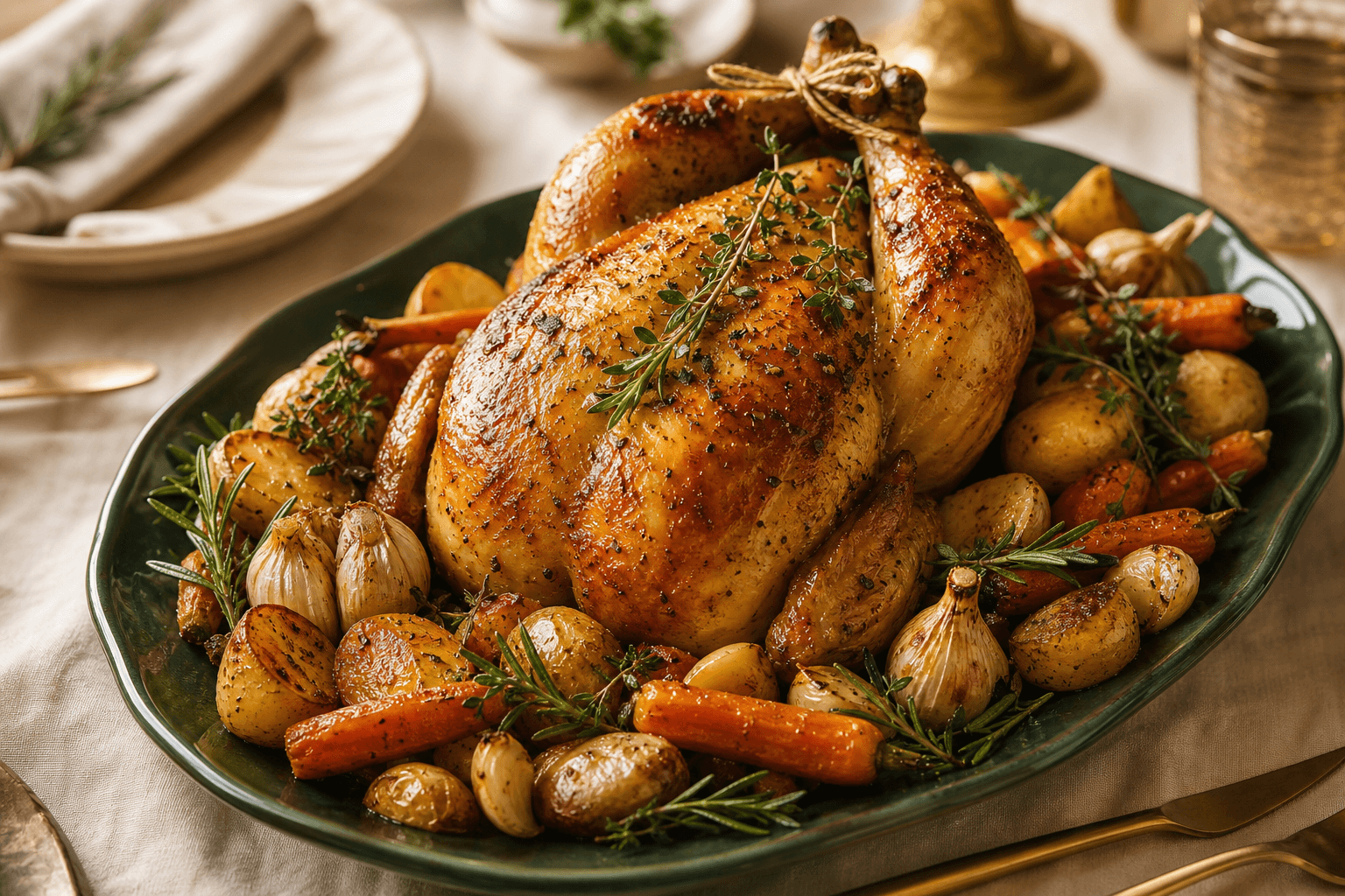 Poulets entiers