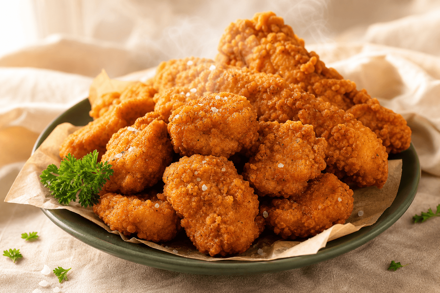 Nuggets, tenders & panés